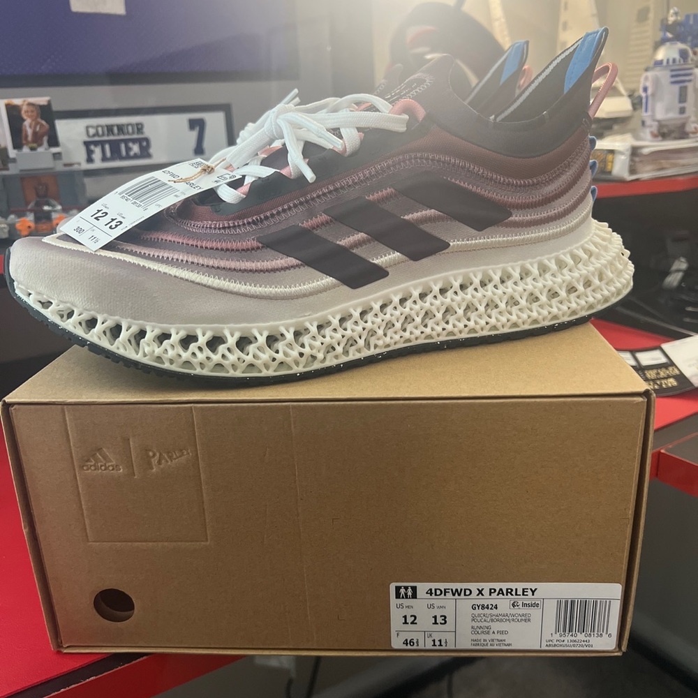 Adidas 4DFWRD x Parley “Burgundy” - men’s 12